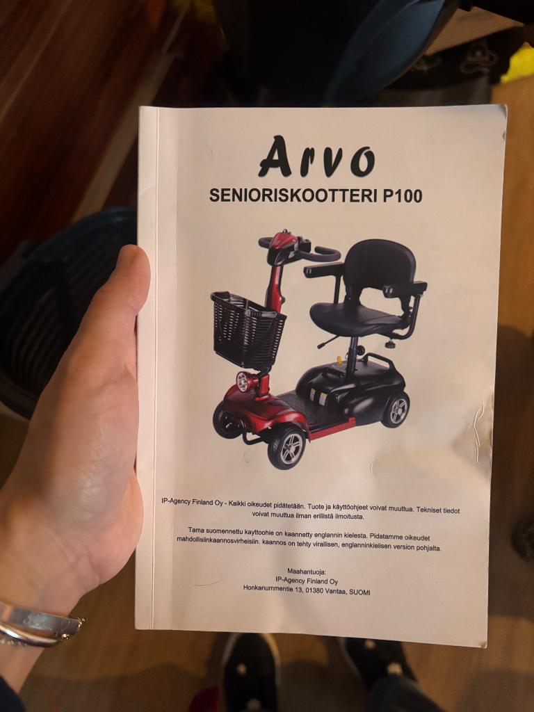 Scooter pmr, Enlèvement