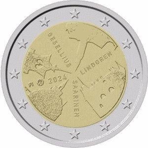 2 Euromunt Sp. Uitg. 2024 Finland 2, Ophalen of Verzenden, Finland, 2 euro, Losse munt