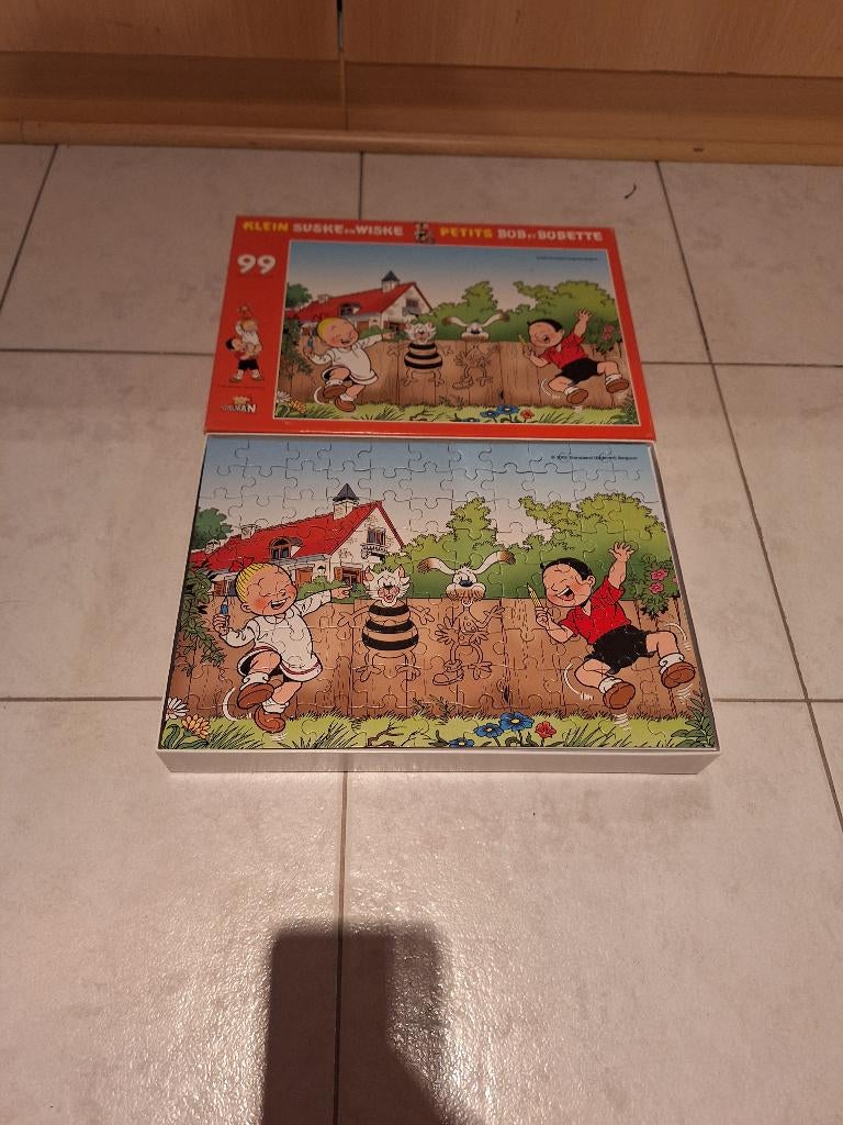 Klein Suske en Wiske Puzzle 99 Pieces, Ophalen of Verzenden, Gebruikt