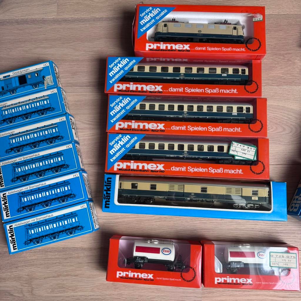 Grote Vintage Collectie Marklin H0 treinen en toebehoren, Ophalen, Gebruikt, Overige typen, Märklin