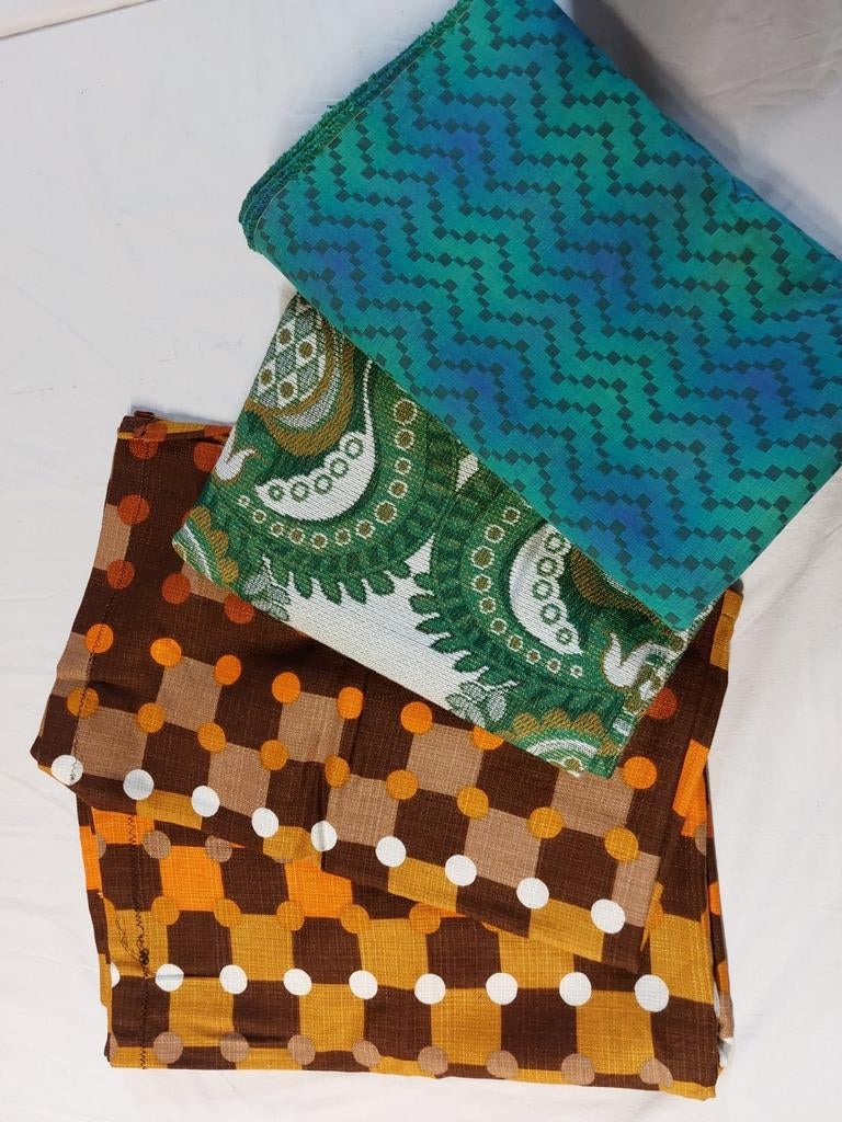 Vintage stoffen, Hobby en Vrije tijd, Ophalen, Zo goed als nieuw