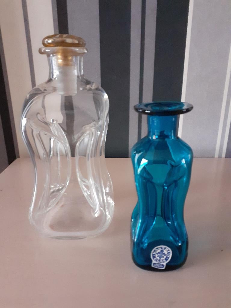 Glazen vaas, Verzamelen, Glas en Drinkglazen, Ophalen of Verzenden