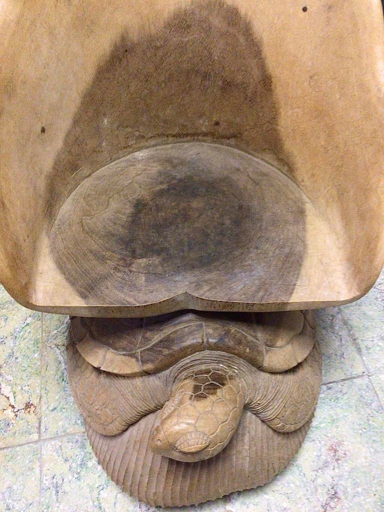 Unieke design stoen uit hout gesneden, Ophalen