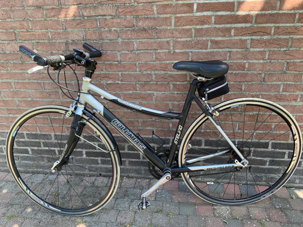 Koersfiets, Moins de 10 vitesses, Enlèvement, Utilisé, 26 pouces