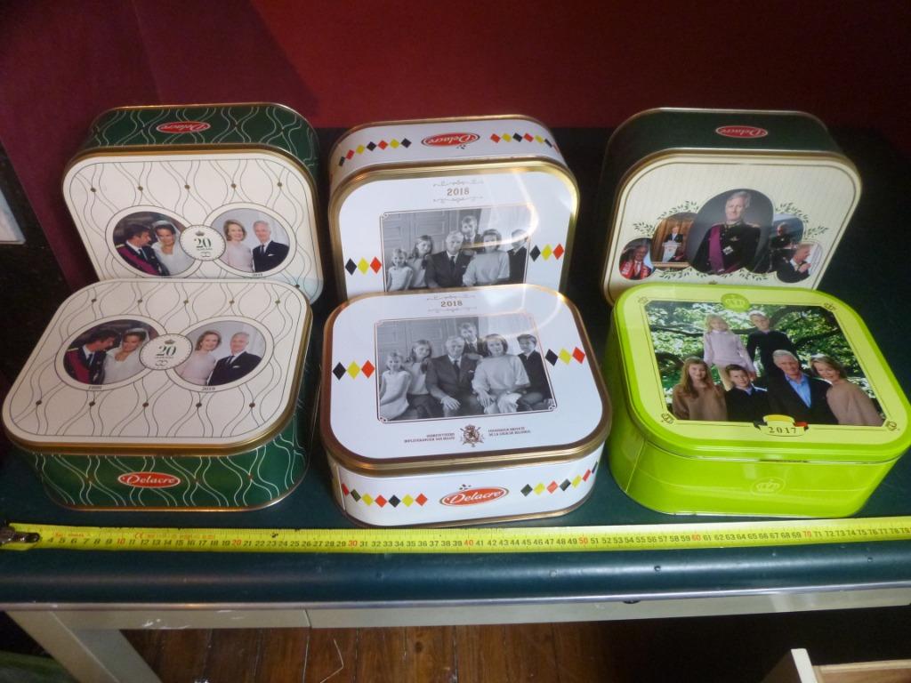 Boîtes en fer blanc de la Maison royale de Belgique, Enlèvement, Comme neuf, Autres types