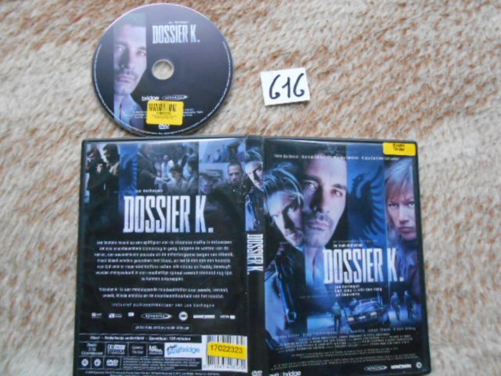dvd dossier k. van Jan Verheyen thriller, Cd's en Dvd's, Vanaf 16 jaar, Ophalen of Verzenden, Zo goed als nieuw, Actie en Avontuur