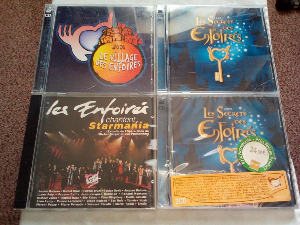 Les Enfoirés 5 CD, CD & DVD, Enlèvement ou Envoi, Comme neuf