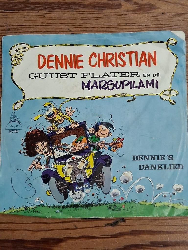 Dennie Christian 'guust flater en marsupilami, Ophalen of Verzenden, Single