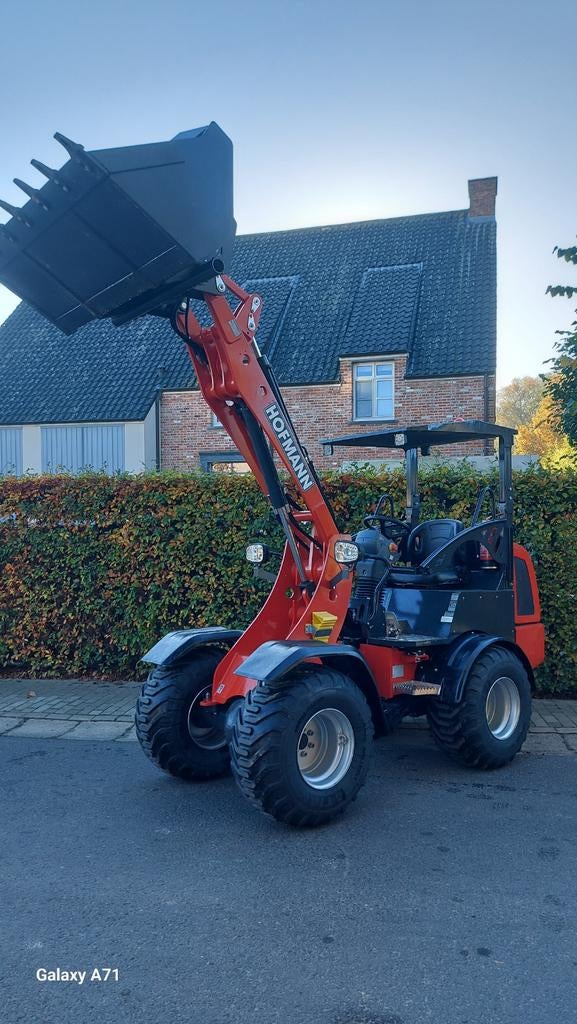 Nieuwe Kniklader HOFMANN 1250kg hefvermogen! TOPPER!!, Ophalen