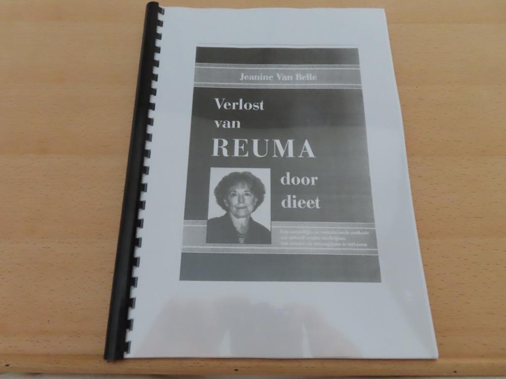Verlost van reuma door dieet - Jeanine Van Belle, Ophalen of Verzenden, Nieuw, Dieet en Voeding, Jeanine Van Belle