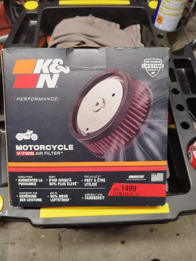 filtre Harley Davidson k&n hd 1499, Ophalen of Verzenden, Nieuw