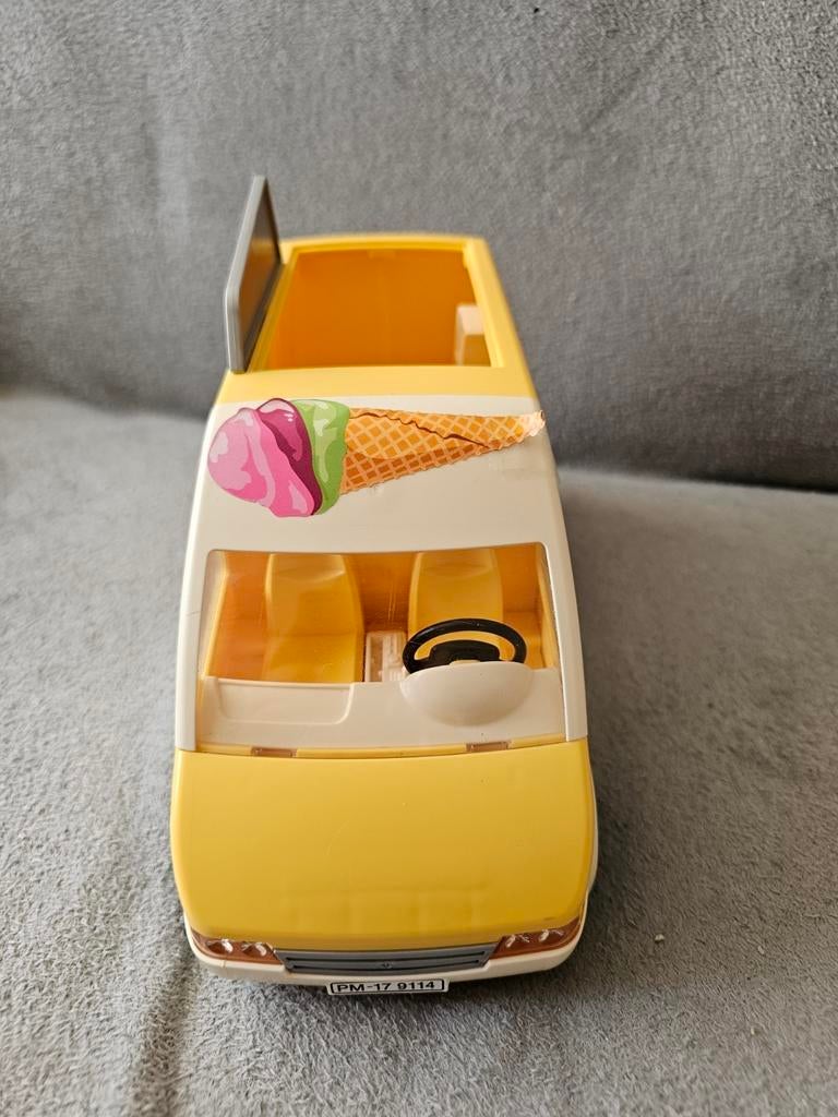 Playmobil  - camionnette de glaces, Ophalen of Verzenden, Zo goed als nieuw