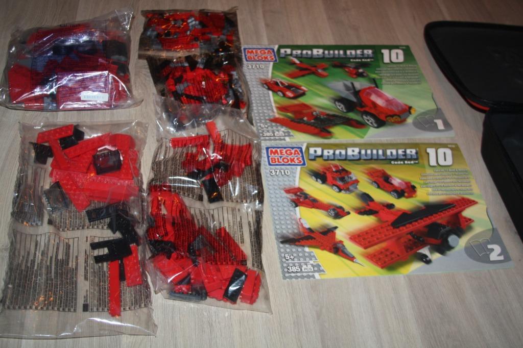 Mega Bloks probuilder nr 10 ( set 3710 in koffer ), Ophalen of Verzenden, Gebruikt, Megabloks