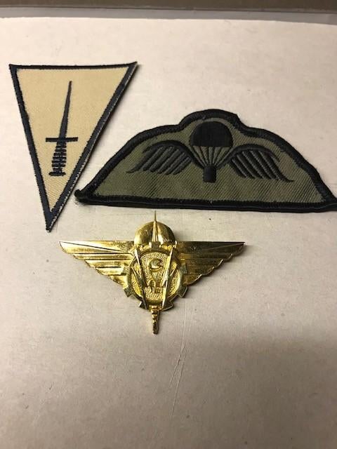 Paracommando brevetten, Verzamelen, Ophalen of Verzenden, Landmacht, Overige typen