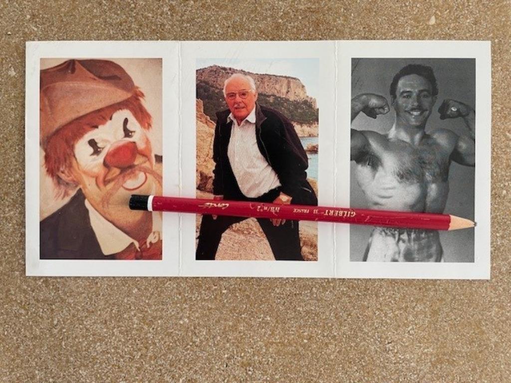 BP CLOWN TITI de Circus Jhony -DHR André VAN LISSUM PARIS, Collections, Enlèvement ou Envoi, Image pieuse