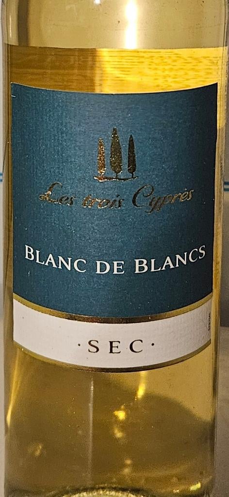 Les Trois Cyprès Blanc de Blancs Sec, Enlèvement, Comme neuf