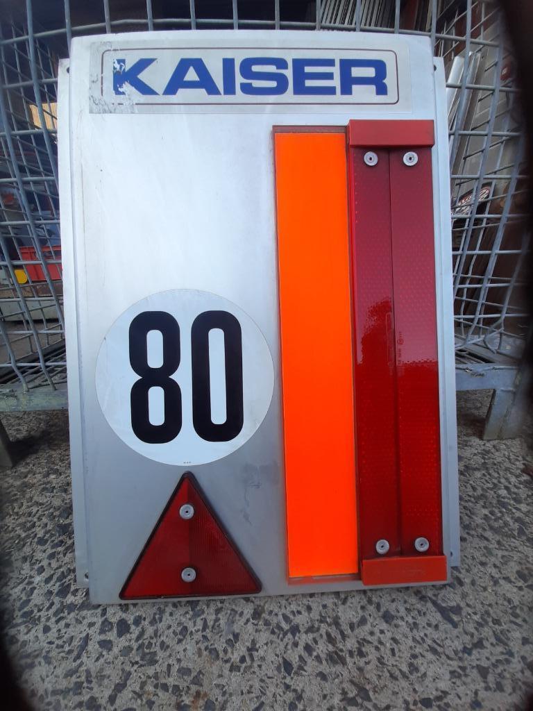 Bevestigingsplaat - reflectoren dieptelader - robuste kaiser, Ophalen, Zo goed als nieuw