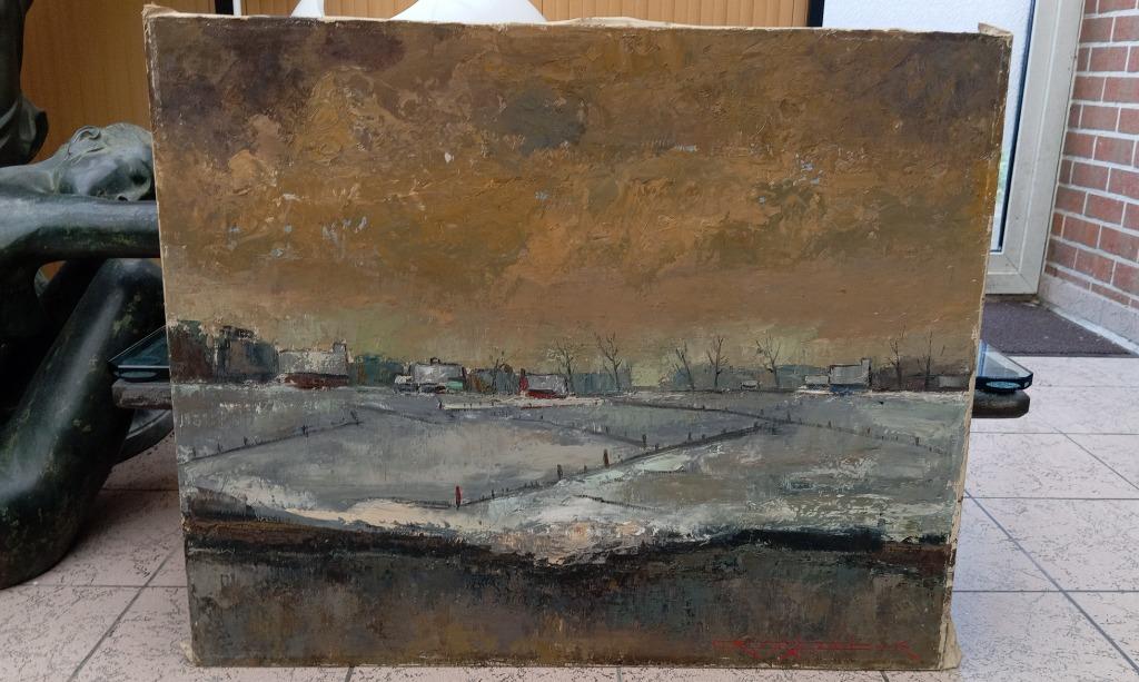 magnifique tableau de René Barbaix (1909-1966), Antiquités & Art, Art | Peinture | Classique, Enlèvement ou Envoi