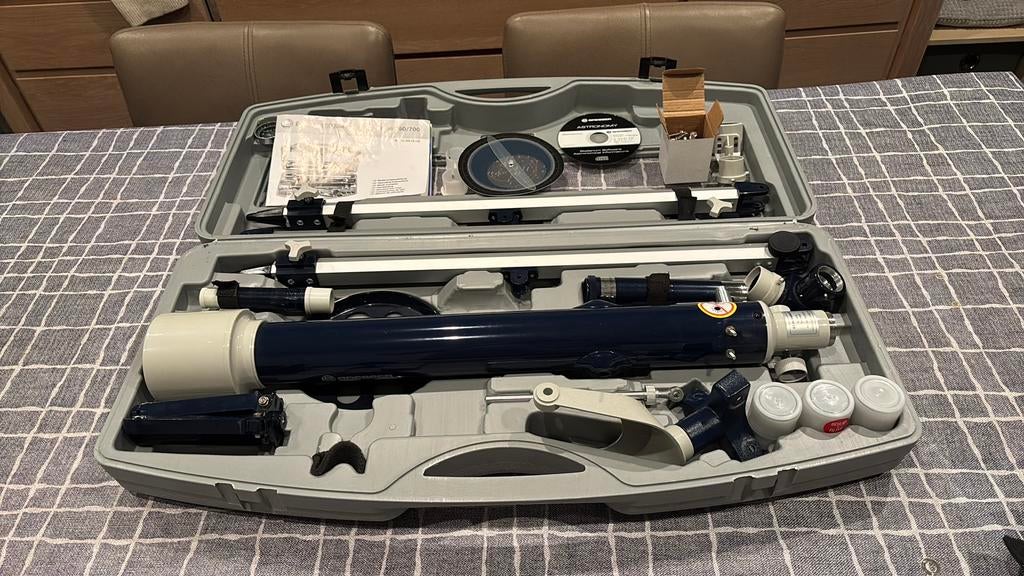 Bresser Optics 60/700 AZ, Verzenden, Gebruikt