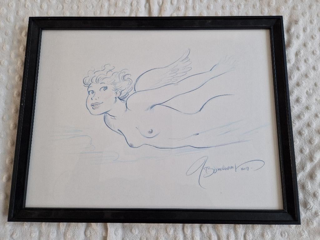 Bessy - Bosschaert e.a - Origineel werk op A3, Boeken, Stripverhalen, Nieuw, Ophalen of Verzenden