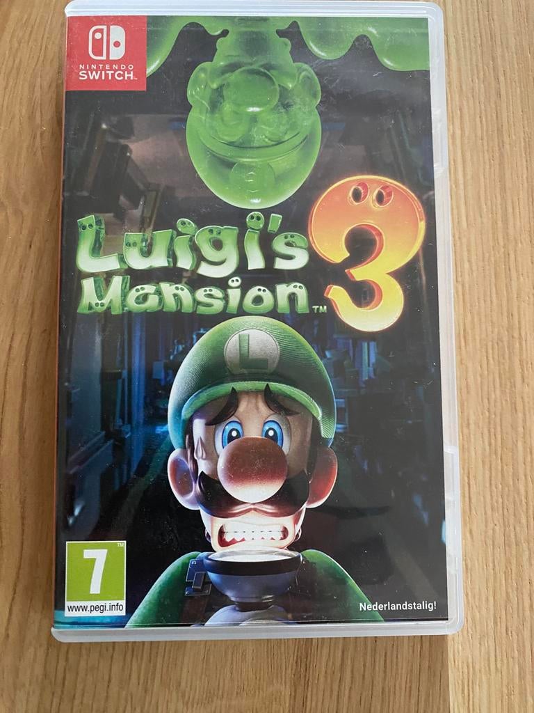 Nintendo switch game luigi’s mansion 3, Enlèvement, Comme neuf