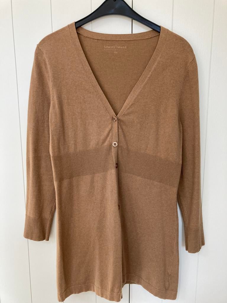 Beige vest. Maat xxl., Kleding | Dames, Ophalen of Verzenden, Zo goed als nieuw, Beige, Trui of Vest