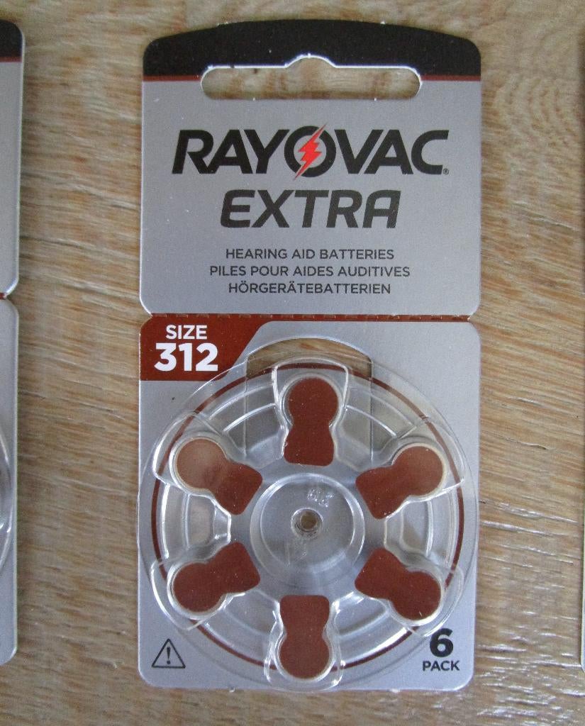 batterijen voor hoorapparaat, Audio, Tv en Foto, Ophalen of Verzenden, Nieuw
