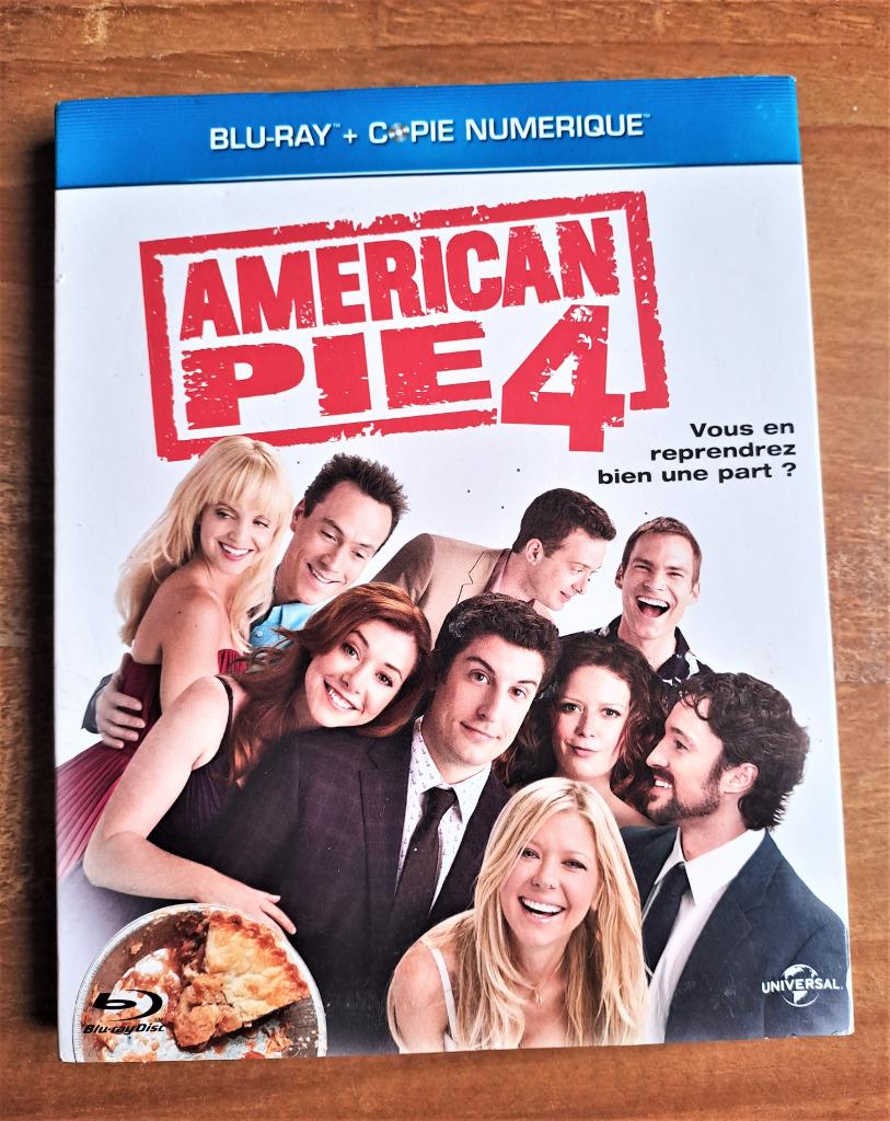 American Pie 4 - Blu-ray + Copie digitale, Enlèvement ou Envoi, Utilisé, Autres genres