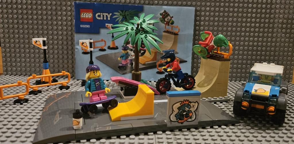 Lego City 60290 skatepark, Ophalen, Zo goed als nieuw, Complete set, Lego