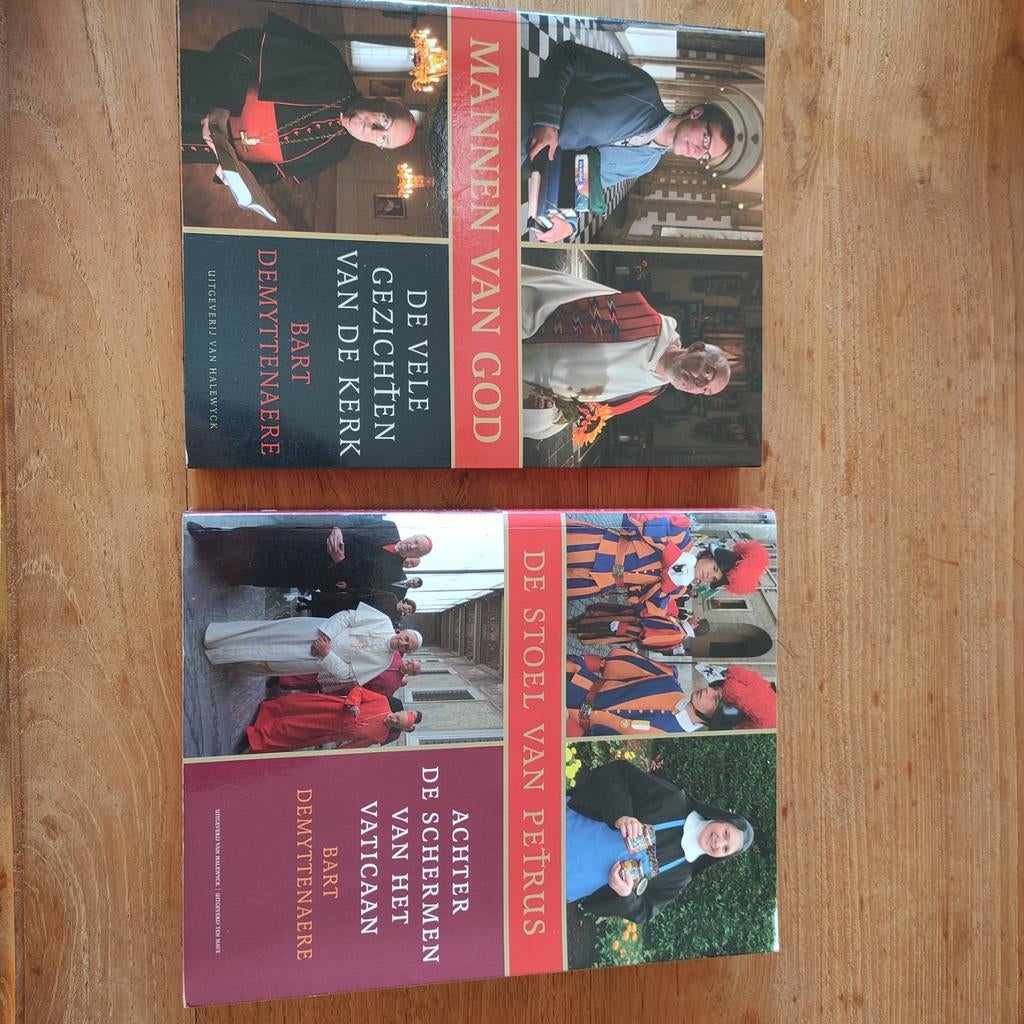 Bart Demyttenaere - De Stoel van Petrus / Mannen van God., Enlèvement ou Envoi, Utilisé, Bart Demyttenaere