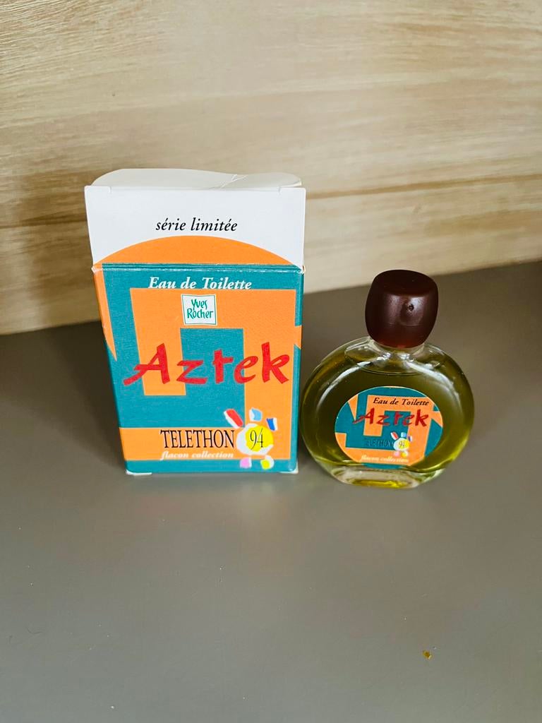 Yves Rocher Aztek Téléthon 94 — mini-parfum vintage, Enlèvement ou Envoi, Neuf