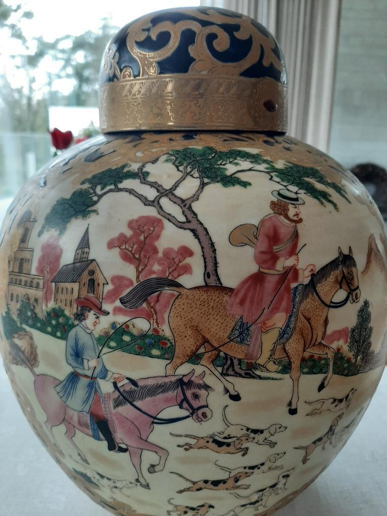 Antieke Chinese gemberpot, Ophalen