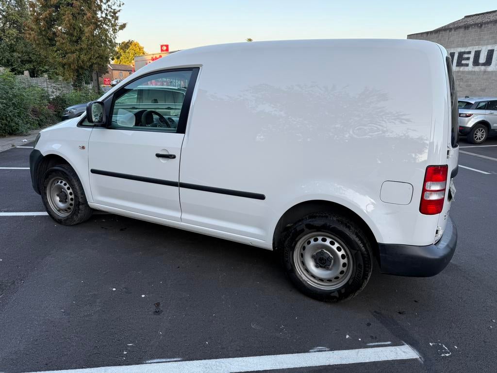 Vw caddy 1.6 diesel jaar 2015, Auto's, Voorwielaandrijving, Stof, 1600 cc, Wit