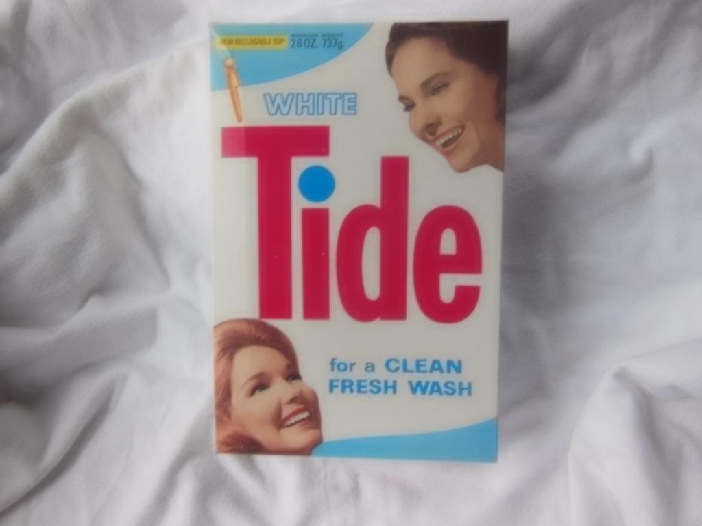 oude verpakking tide, Verzamelen, Ophalen of Verzenden, Zo goed als nieuw, Verpakking