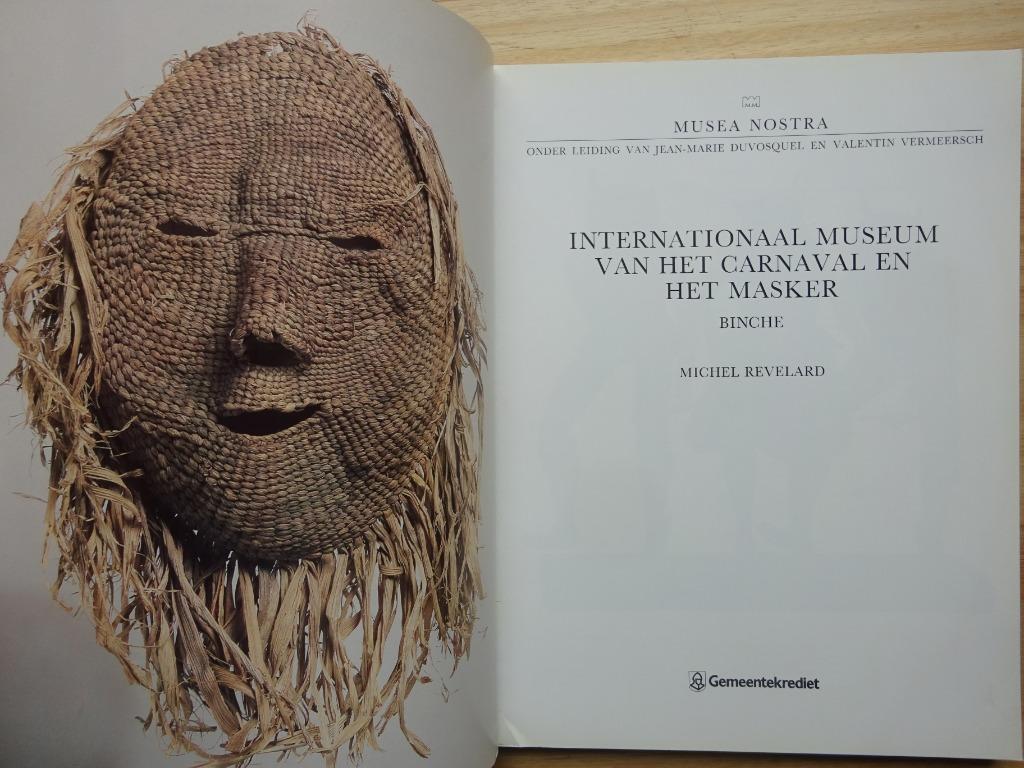 Museum van het carnaval en het masker, Musea Nostra, - 1991, Enlèvement ou Envoi, Comme neuf, Autres sujets/thèmes