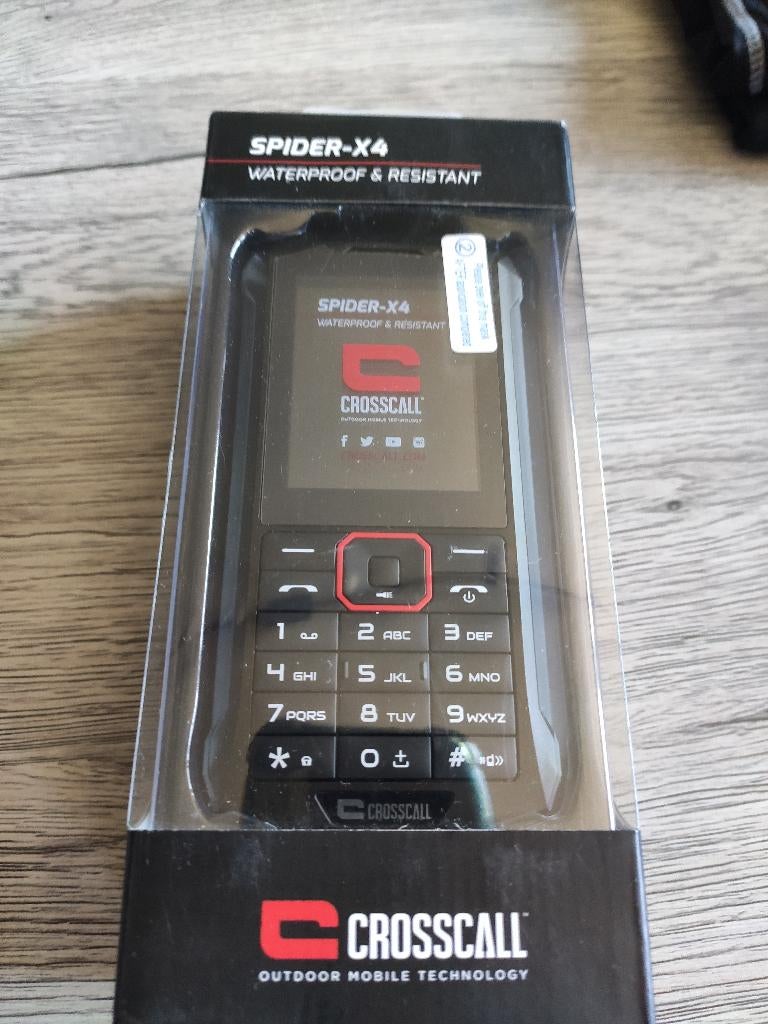GSM crosscall spider 4x -2sim(antichoc - résiste à l'eau), Ophalen of Verzenden, Nieuw, Overige modellen, Fysiek toetsenbord