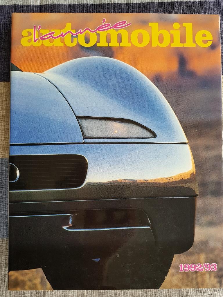 L'Année automobile 1992, Ophalen of Verzenden, Zo goed als nieuw