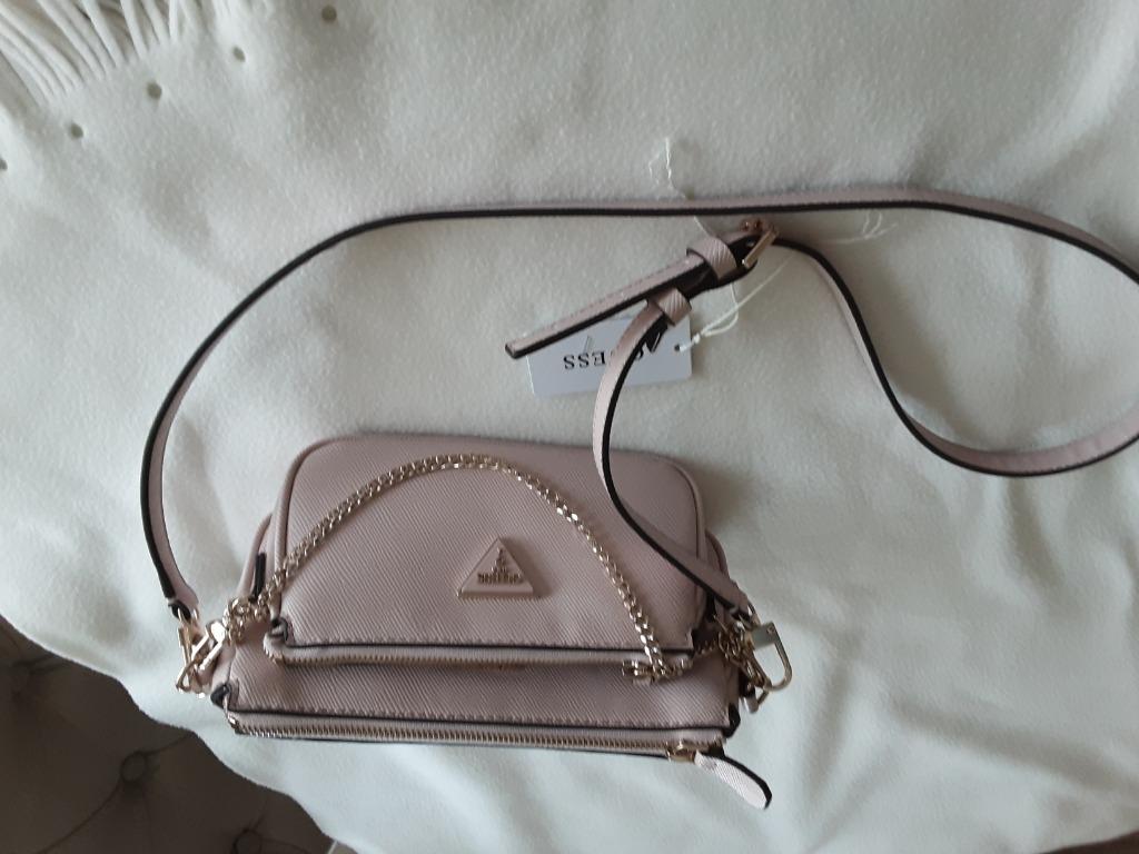 Guess licht rose schoudertas, Ophalen of Verzenden, Nieuw, Roze, Overige merken