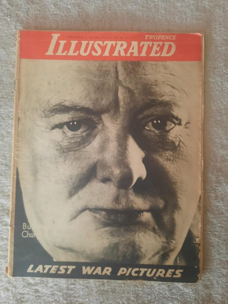 Match et Illustrated, 7 éditions 1938—1940, Enlèvement ou Envoi, Général, Deuxième Guerre mondiale, Utilisé