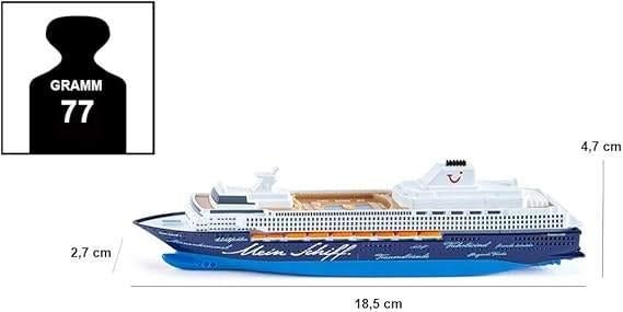 cruiseschip Mein Schiff | modelbouw | GRATIS LEVERING, Hobby & Loisirs créatifs, Modélisme | Bateaux & Navires, Neuf, 1:200 ou moins