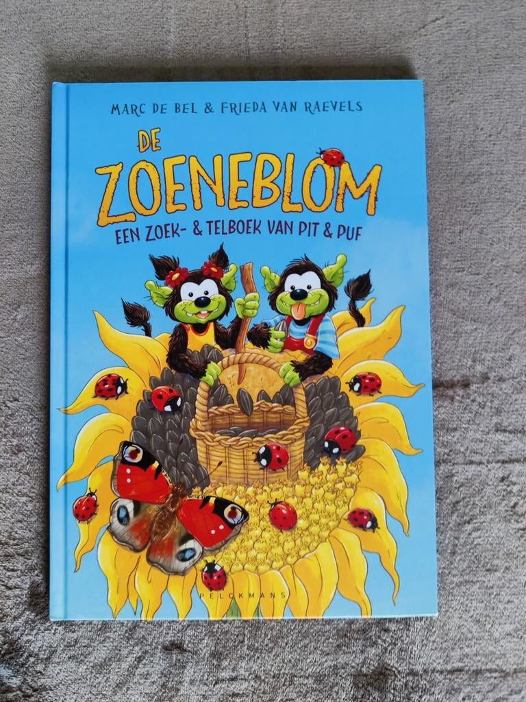 De zoeneblom - zoek- en telboek - Marc de Bel, Boeken, Ophalen of Verzenden, Zo goed als nieuw