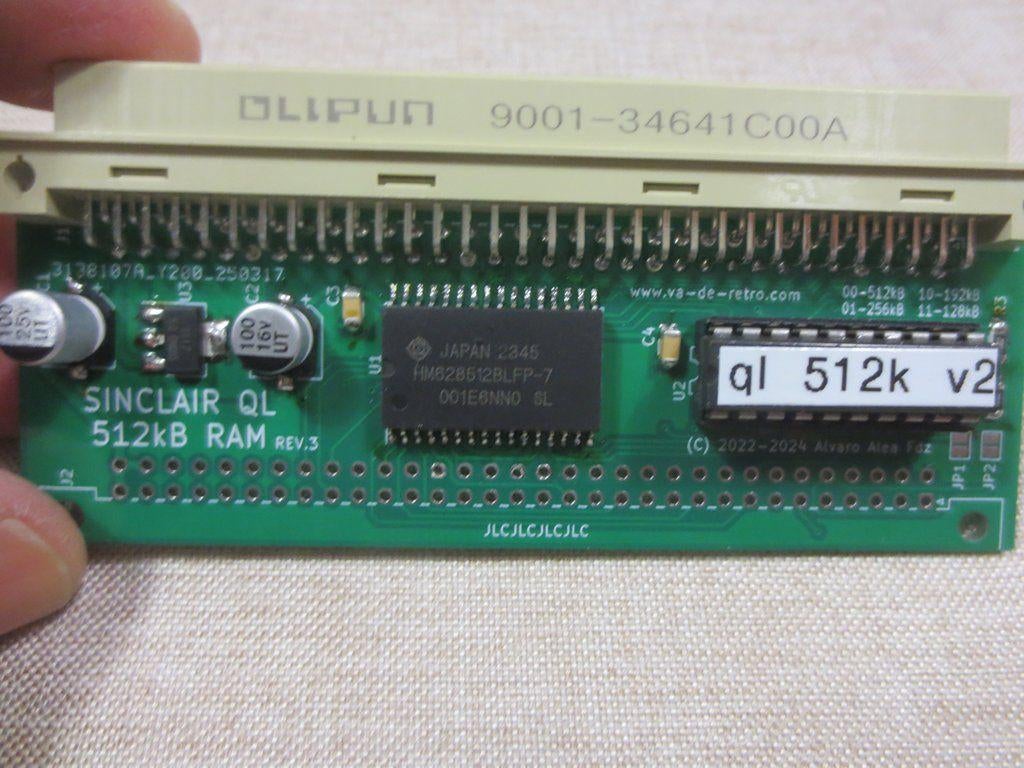 sinclair ql interne 512k  project, Computers en Software, Vintage Computers, Ophalen, Sinclair