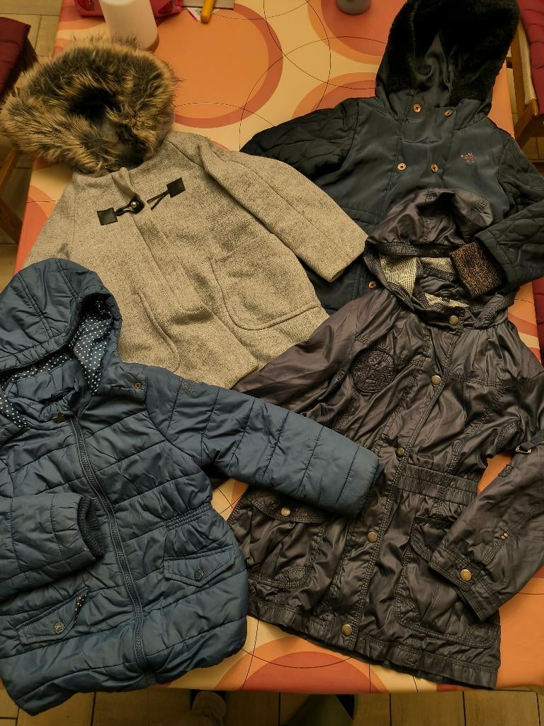 Lot meisjesjassen Maat 116, Kinderen en Baby's, Kinderkleding | Kinder-kledingpakketten, Ophalen of Verzenden, Gebruikt, Maat 116