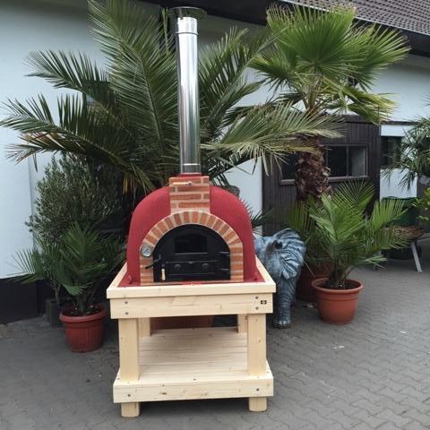 Houtgestookte traditionele steenoven pizzaoven tuin-bakoven, Ophalen, Nieuw