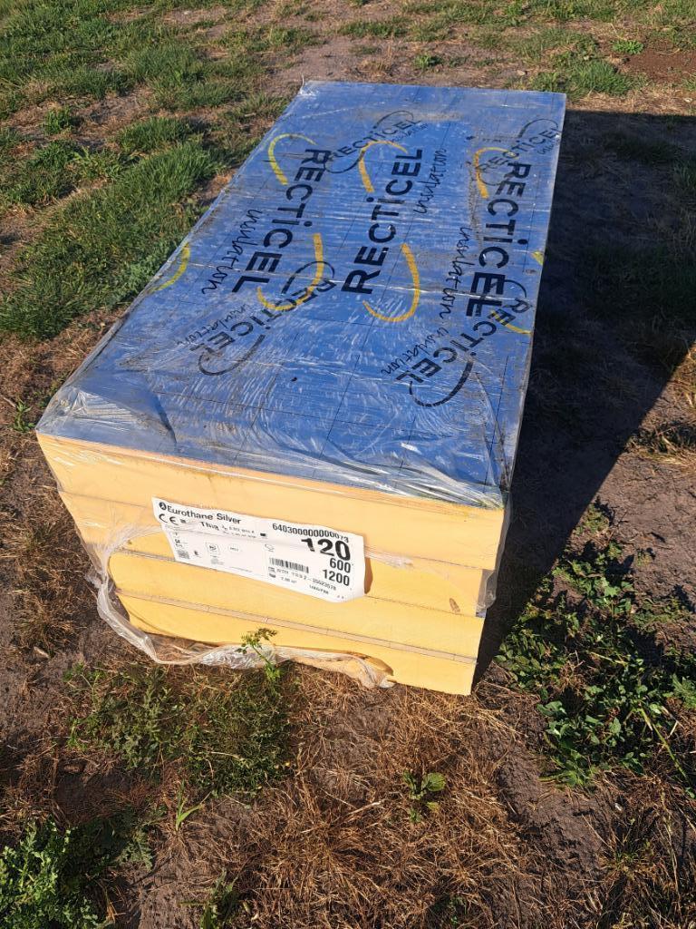 Isolation PIR 120 mm, Enlèvement, Neuf, Mousse rigide (PIR), Isolation de toiture