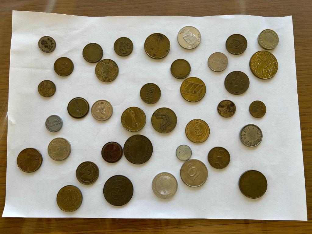 Jetons et jetons, Timbres & Monnaies, Pièces & Médailles, Enlèvement ou Envoi, Autres matériaux