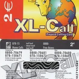 Carte Telephone XL-Call  1 euro 2 euro 5 euro, Collections, Envoi