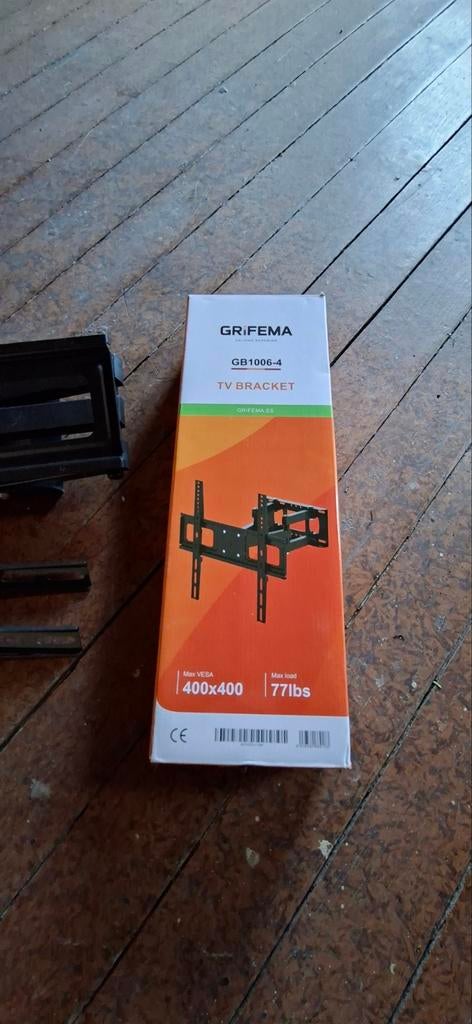 Support mural tv, TV, Hi-fi & Vidéo, Support de télévision, Enlèvement