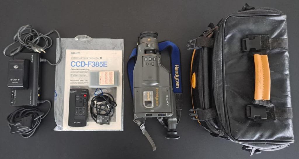 Sony Video8 HandyCam CCD-F385E voor herstel of onderdelen, TV, Hi-fi & Vidéo, Caméscopes analogiques, Enlèvement ou Envoi, Caméra