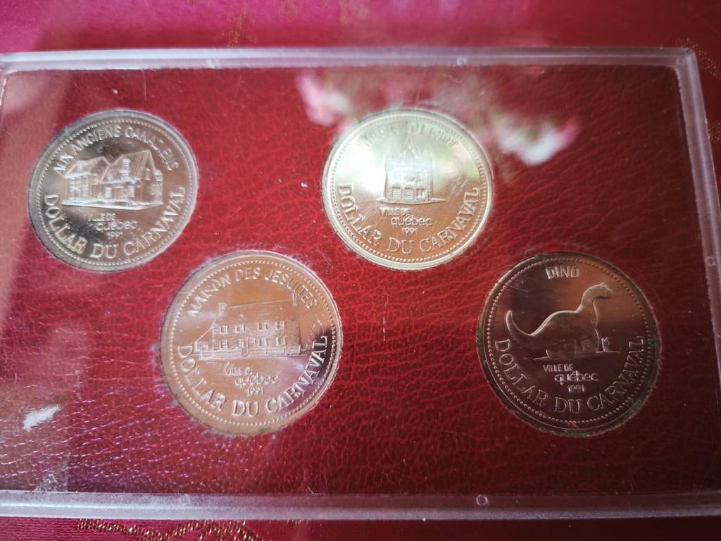 Collectie munt, Ophalen